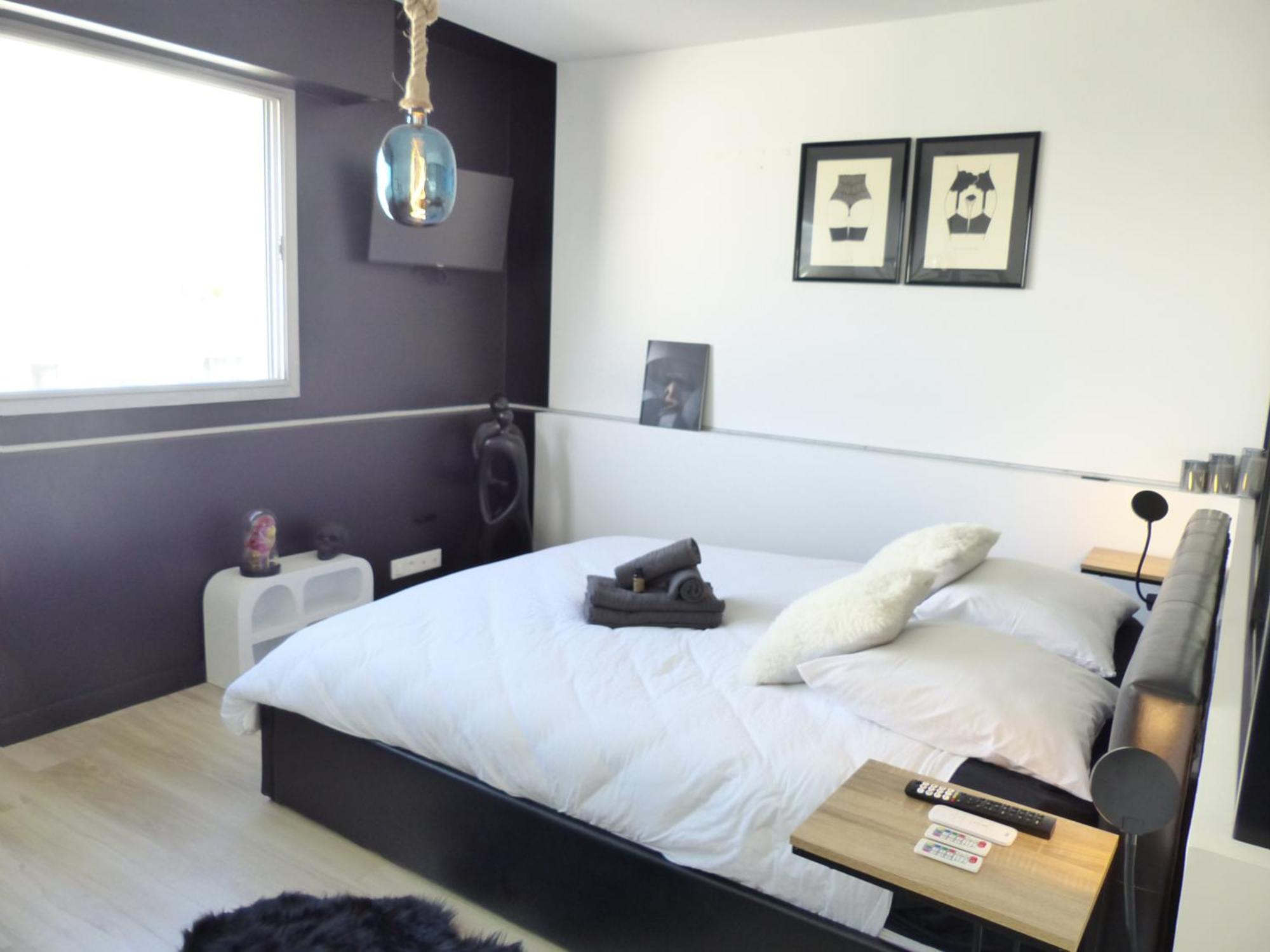 Apartamento La Cite Des Coeurs Lu Parking Inclus Nantes Exterior foto